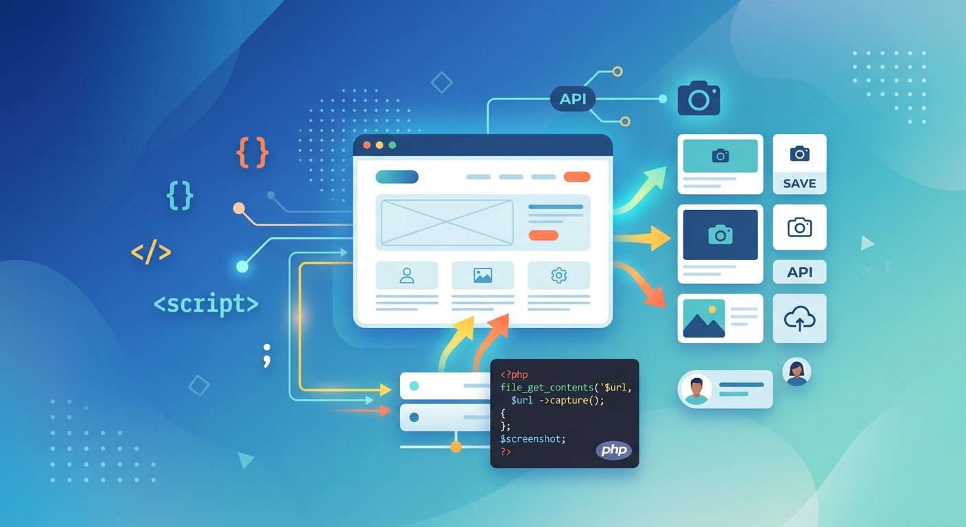 Take Website Screenshots with PHP