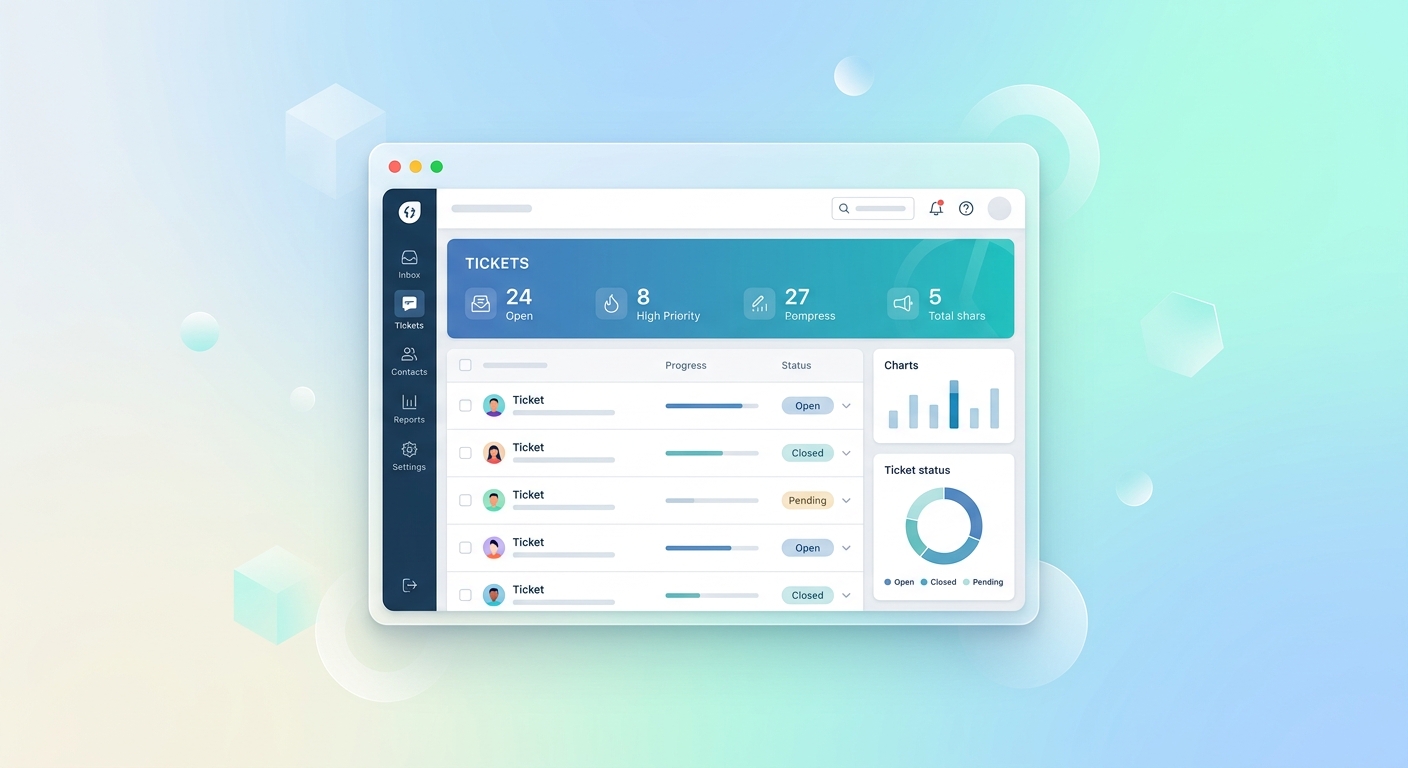 Screenshot of Freshdesk