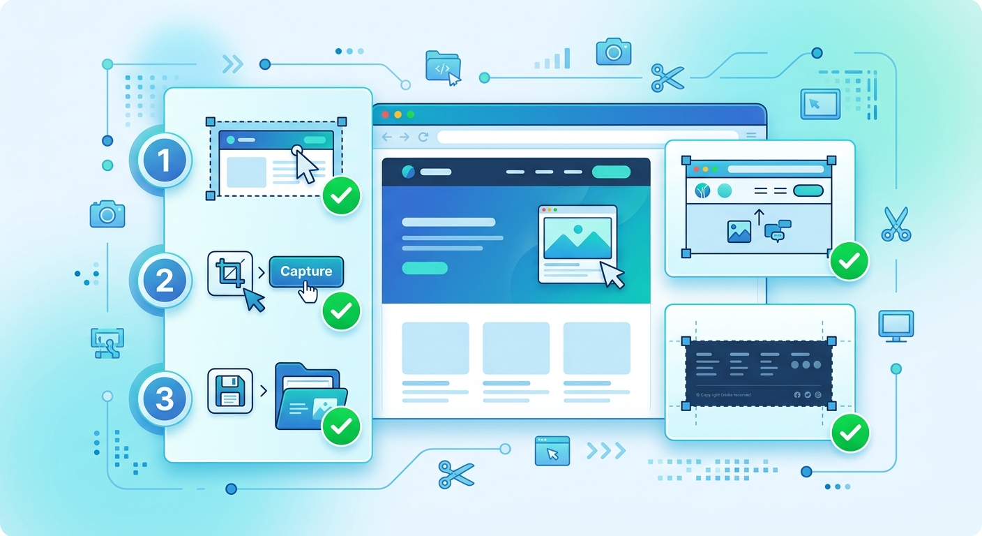 How to Screenshot Just the Header or Footer of a Website