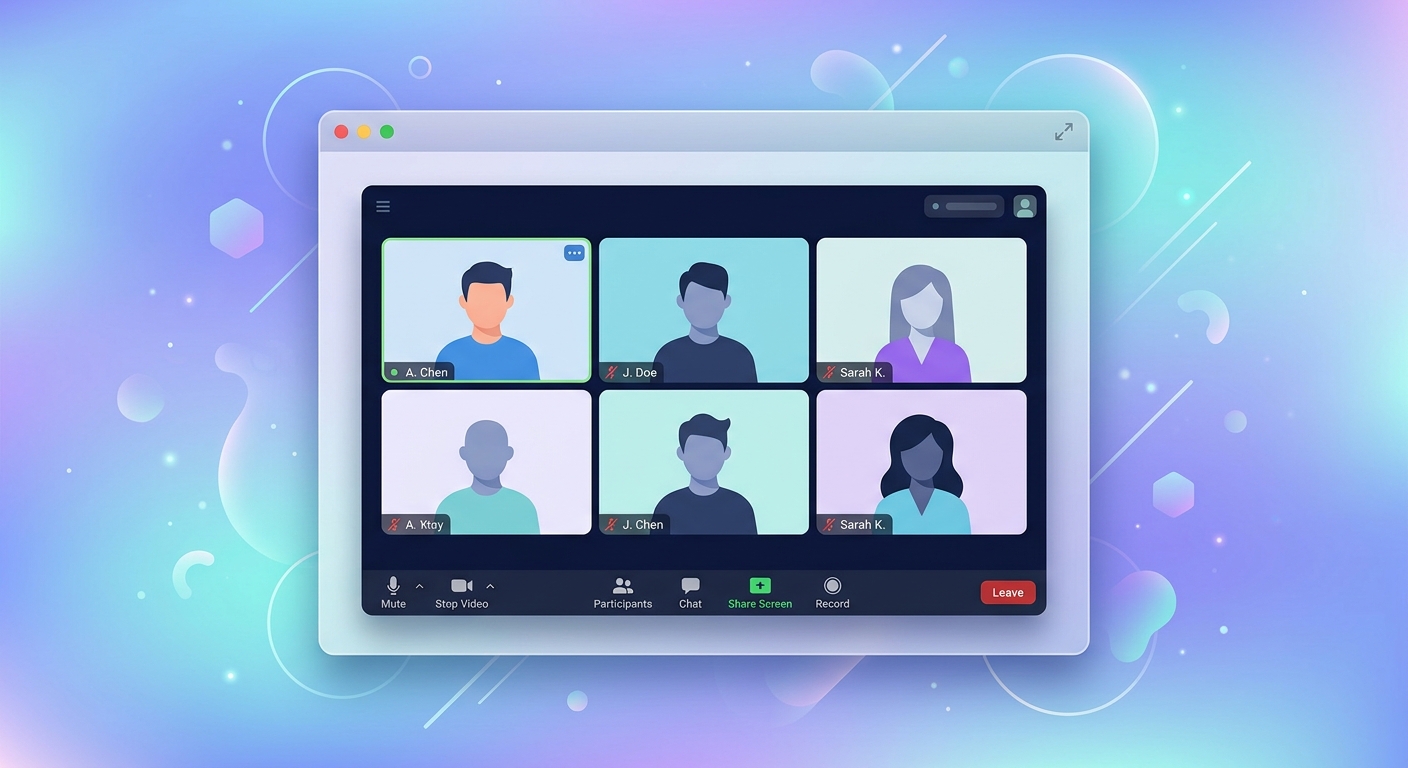 Screenshot of Zoom: Capture Meeting Content for QA and Documentation