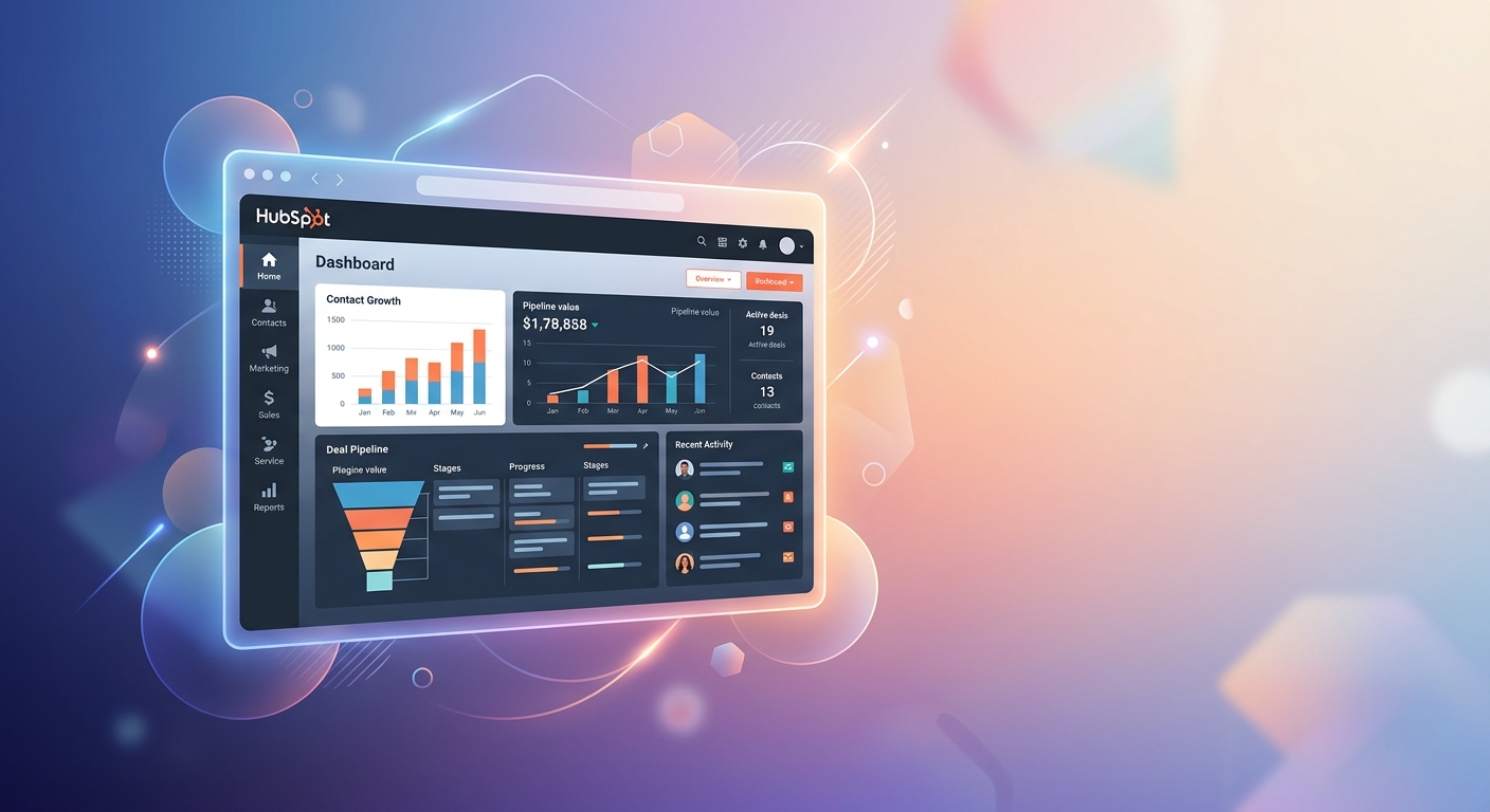 Screenshot of HubSpot