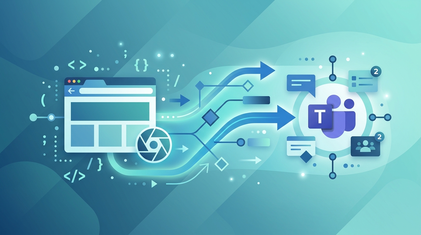 Send Website Screenshots to Microsoft Teams
