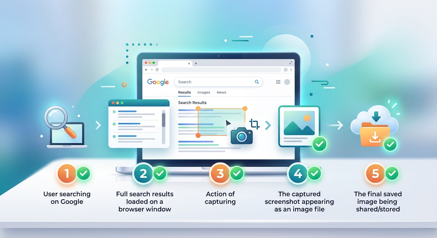 How to Screenshot Google Search Results