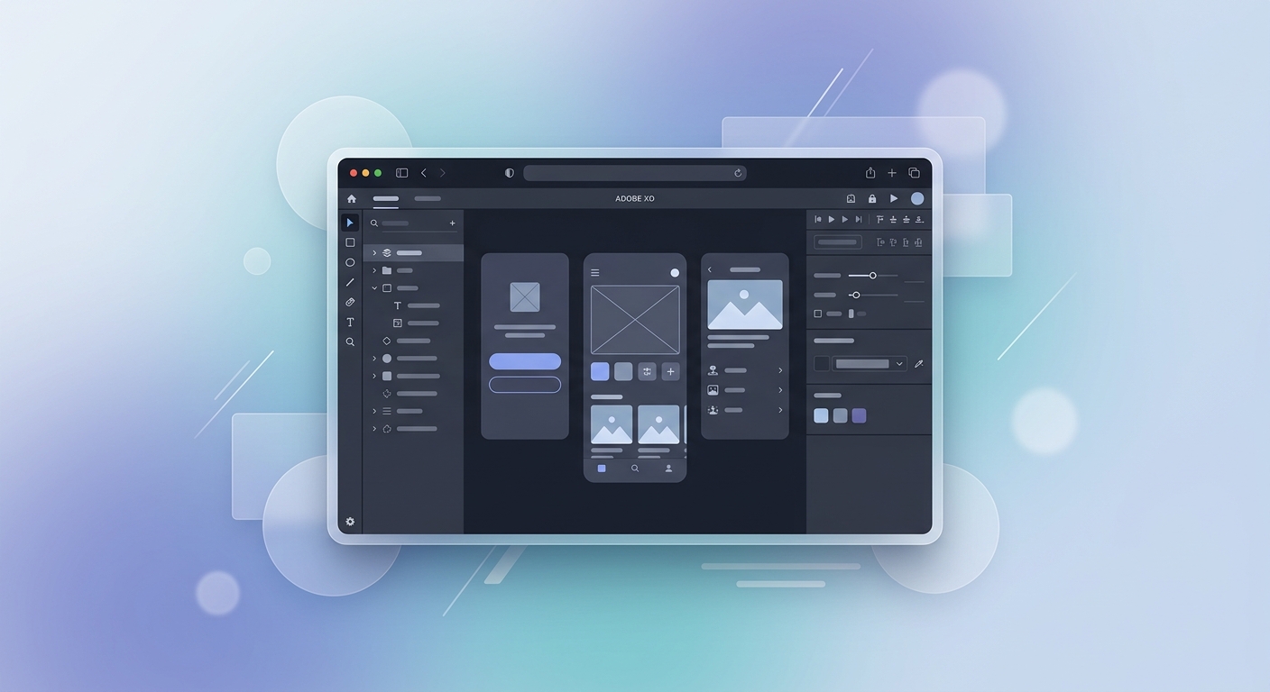 Screenshot of Adobe XD