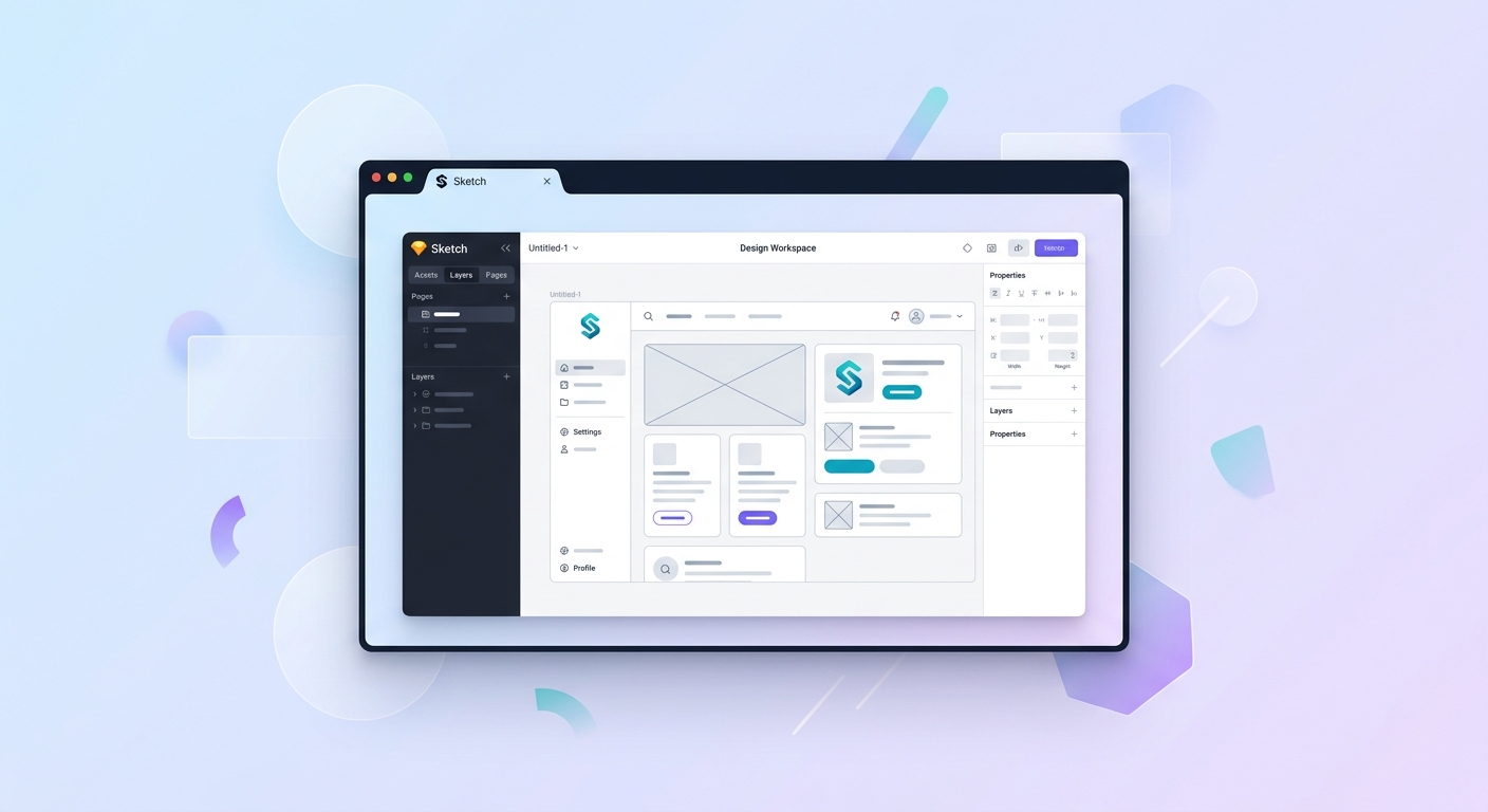 Screenshot of Sketch