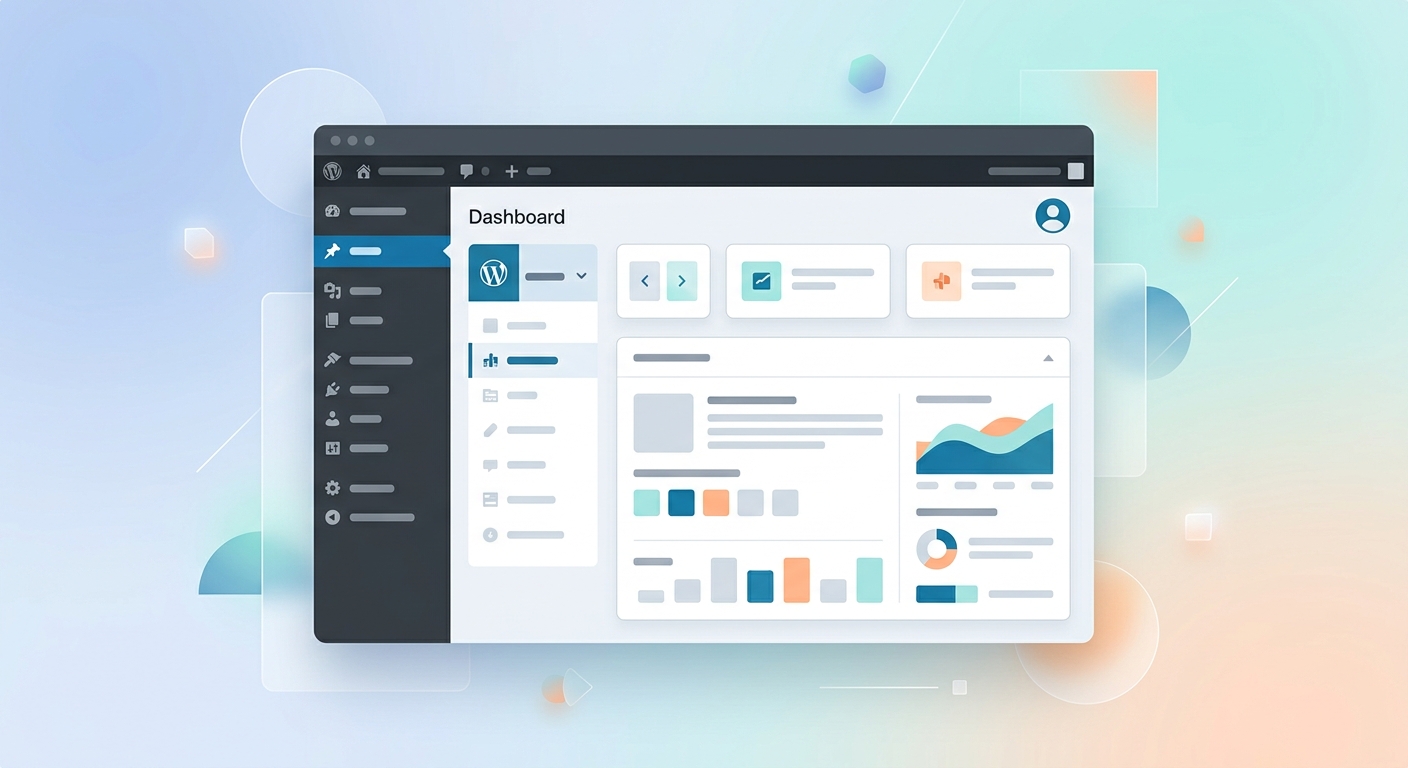Screenshot of WordPress