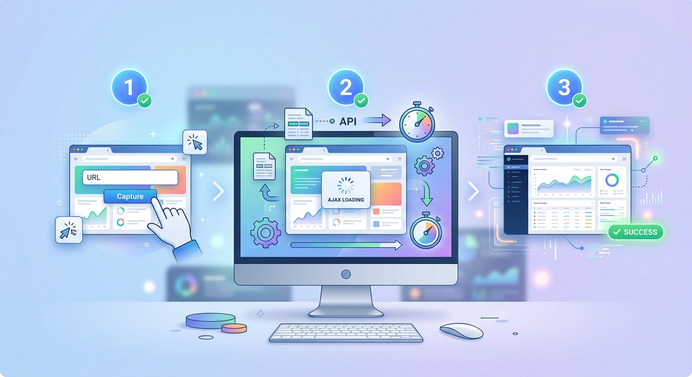 How to Capture AJAX-Heavy Website Screenshots